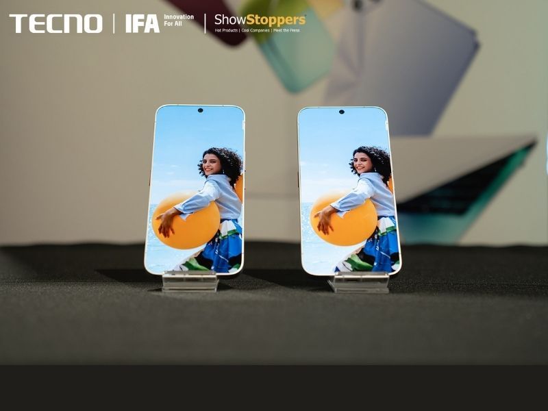 TECNO, IFA ShowStoppers® 2026’da Yeni MEGABOOK Dizüstü Bilgisayarlarını ve Yeni Telefonlarını Sergiledi