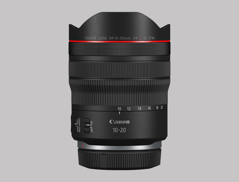 Canon'dan L Serisi Ürün Ailesinin Yeni Üyesi RF 10-20mm F4L IS STM Modeli