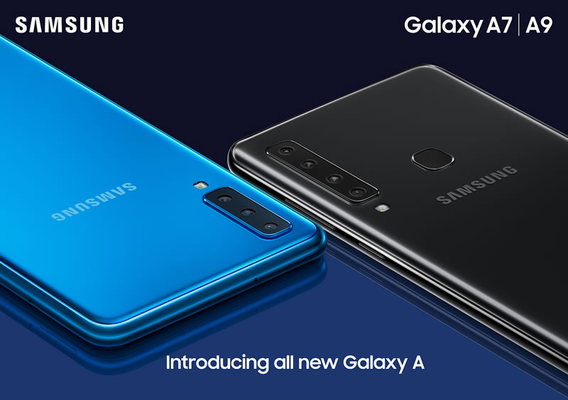 Dünyanın İlk Dört Arka Kameralı Telefonu Samsung Galaxy A9 Dört Dörtlük Kampanya ile Ön Siparişte!