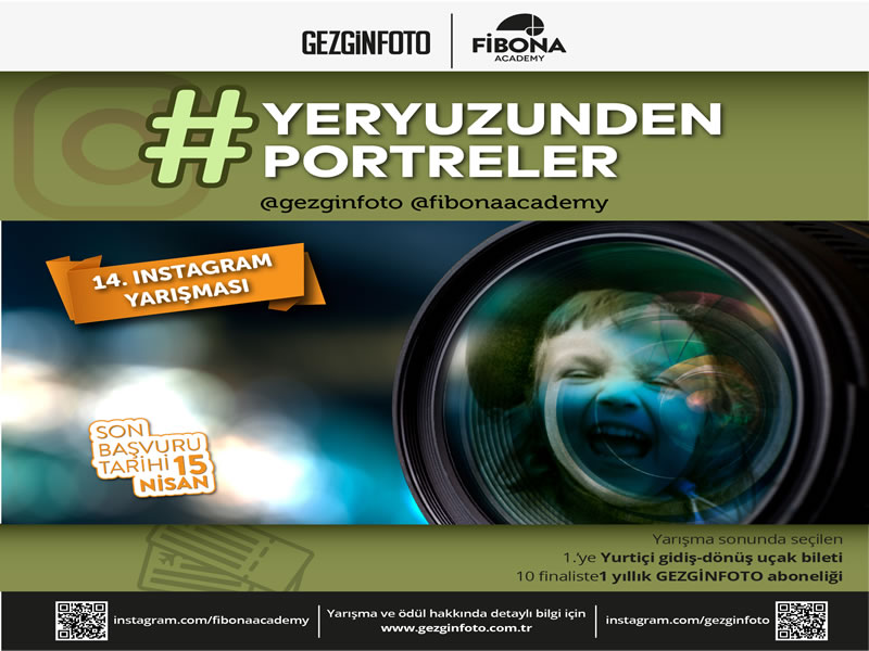 Gezginfoto'nun 14. Yarışması #Yeryüzünden Portreler Başlıyor