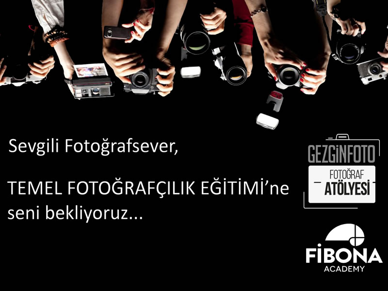 Temel Fotoğrafçılık Eğitimi  17-18 Aralık'ta