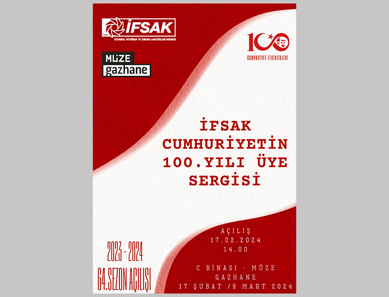 İFSAK Cumhuriyetin 100.Yılı Üye Sergisi – Müze Gazhane