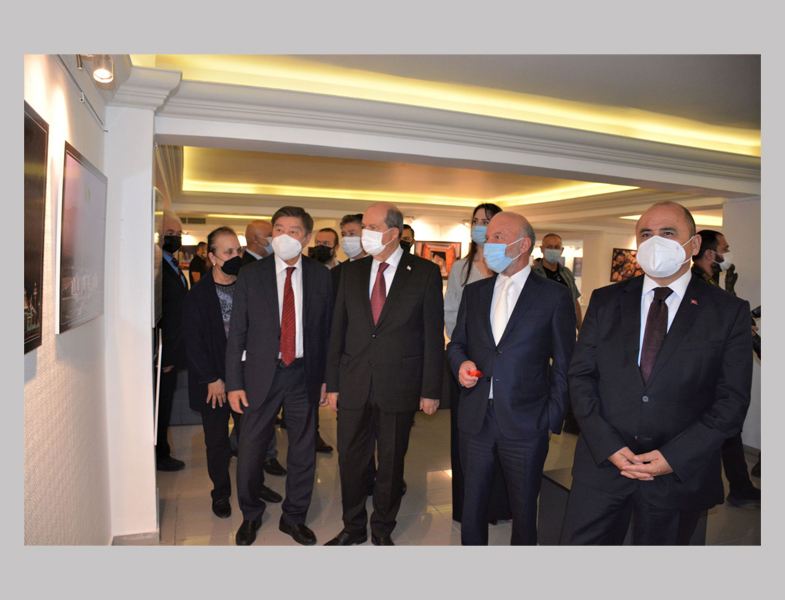 “Türksoy Fotoğraf Sergisi” Yakın Doğu Üniversitesi Atatürk Kültür ve Kongre Merkezi Sergi Salonu’nda Açıldı