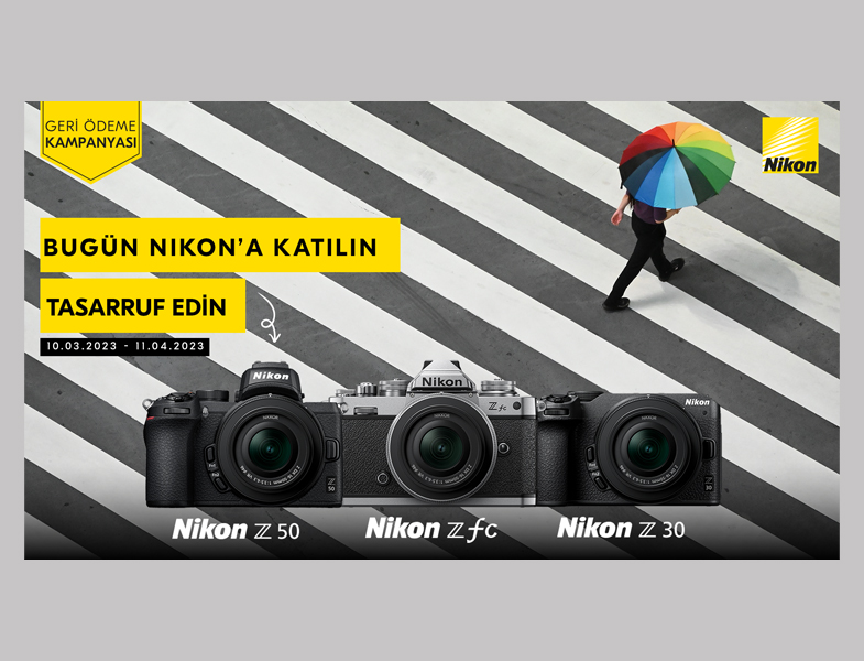 Nikon DX Format Fotoğraf Makinelerine Özel Geri Ödeme Kampanyası