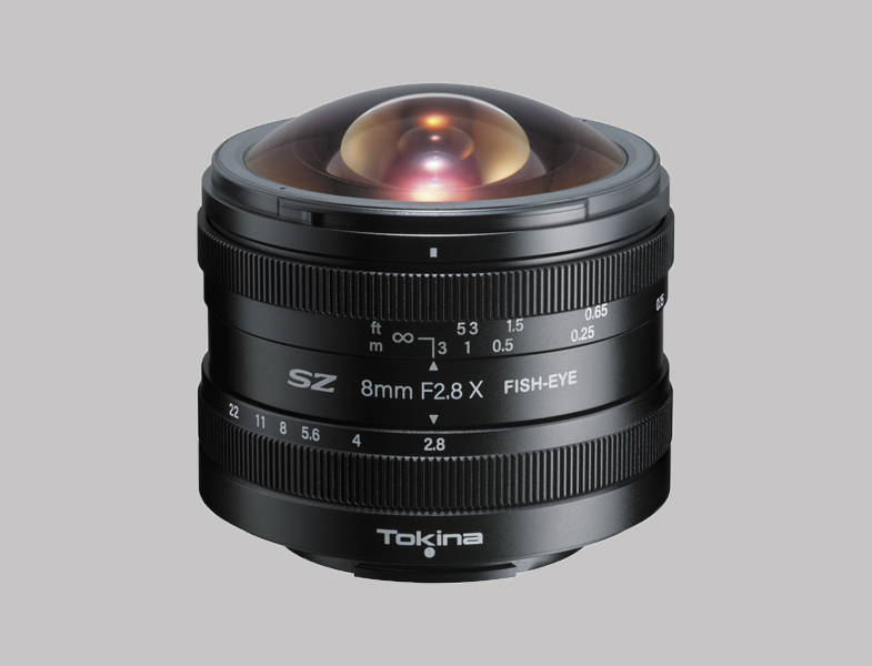 TOKINA’dan Sony E ve Fuji X Fotoğraf Makineleri İçin Yeni Balıkgözü Lens Modeli: Tokina SZ 8mm F2.8 FISH-EYE MF