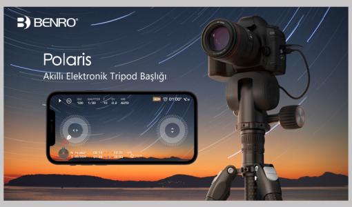 Benro Polaris Akıllı Elektronik Tripod Başlığı