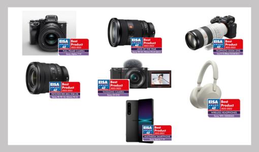 Sony 2022 EISA Ödüllerinde Sekiz Ödül Kazandı